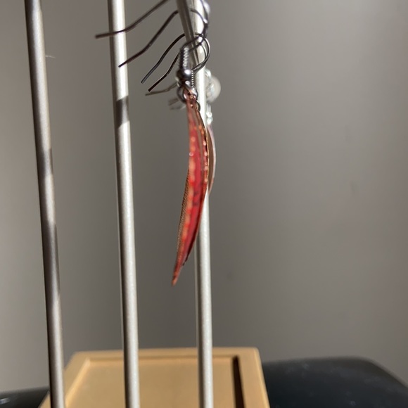 Inukshuk Handmade Turkish Copper Earrings - Picture 8 of 9